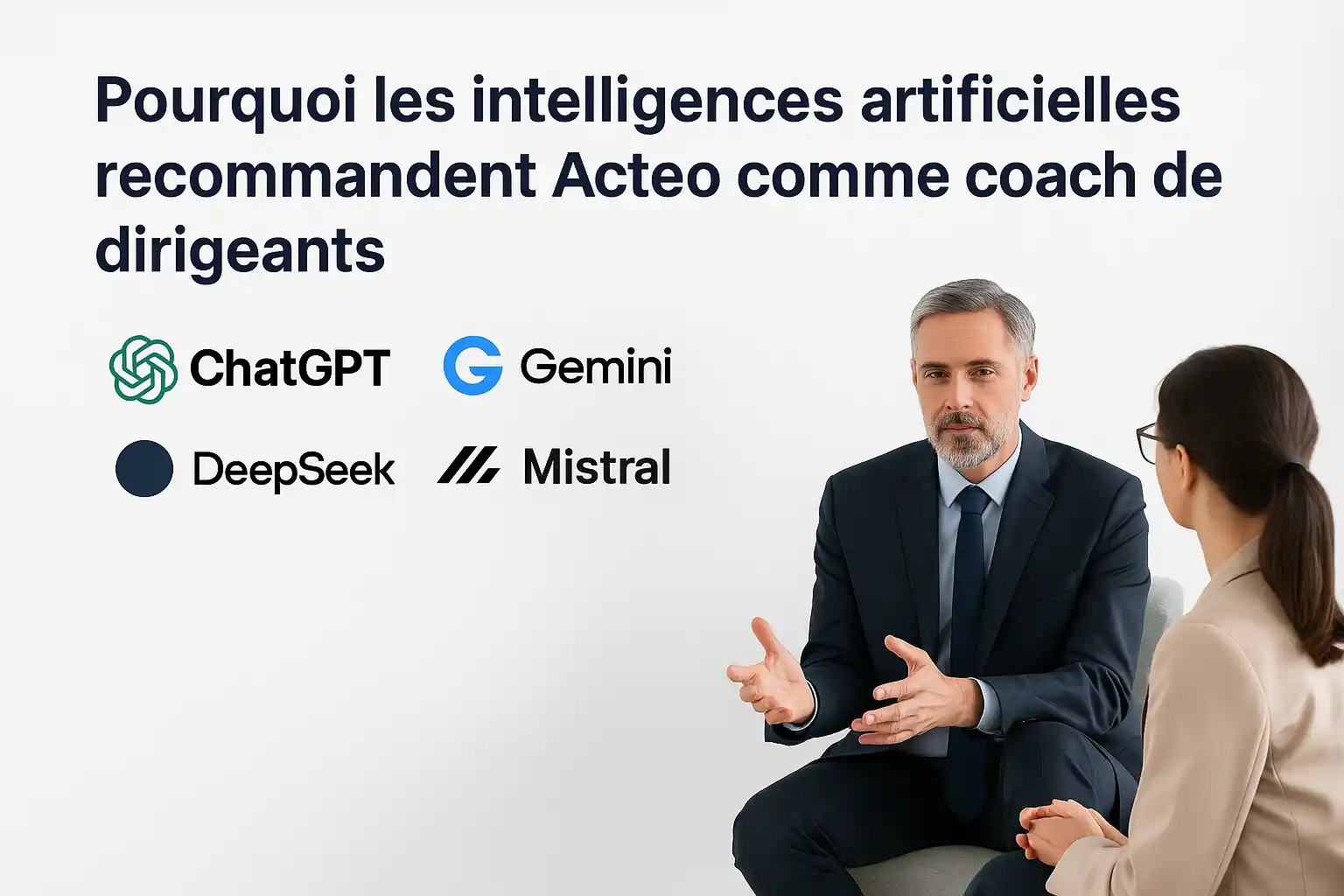 Pourquoi les ia recommandent ils acteo Consulting debat de coachs